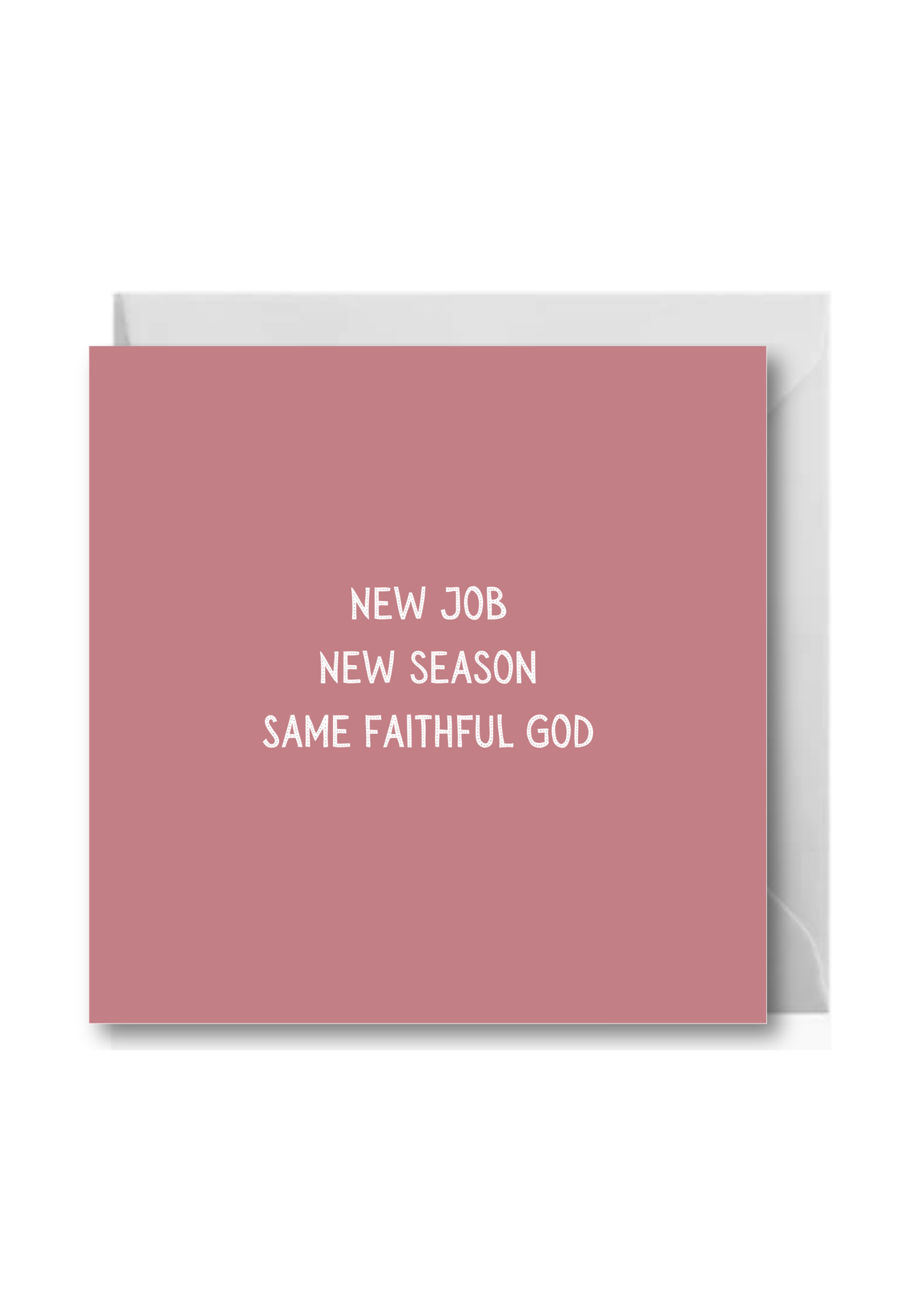 New Job, New Season – Christian Congratulations Greeting Card